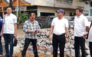 Stand UMKM MTQ Riau Mulai Dikebut — Suhardiman dan Hendrizal Kompak Ajak Warga Jaga Marwah Kuansing