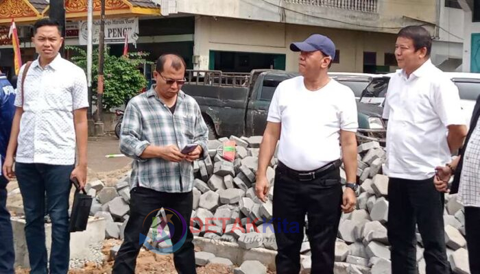 Stand UMKM MTQ Riau Mulai Dikebut — Suhardiman dan Hendrizal Kompak Ajak Warga Jaga Marwah Kuansing