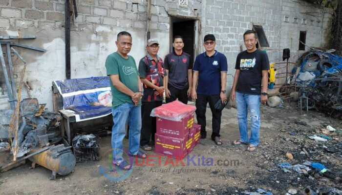 Gerak Cepat Suhardiman Bantu Korban Kebakaran — Kades Koto Sentajo: Pemerintah Hadir Saat Warga Tertimpa Musibah