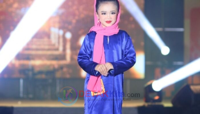 Pesona Alesha Tak Terbendung! Siswi 8 Tahun Ini Taklukkan Panggung Bujang Dara Inhil 2026