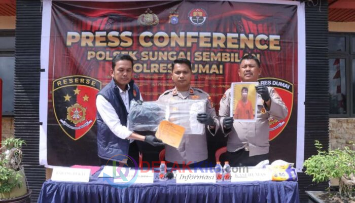 Pelarian Berakhir di Balik Lemari — Pembunuh Petani di Dumai Dibekuk Polisi