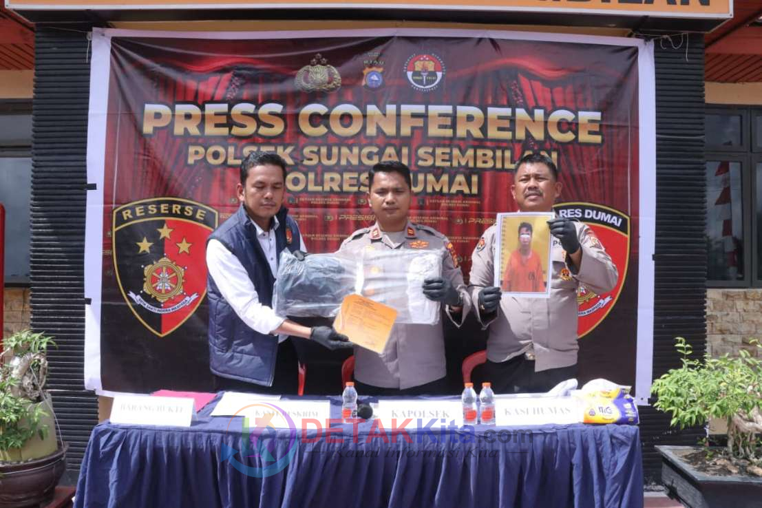 Pelarian Berakhir di Balik Lemari — Pembunuh Petani di Dumai Dibekuk Polisi
