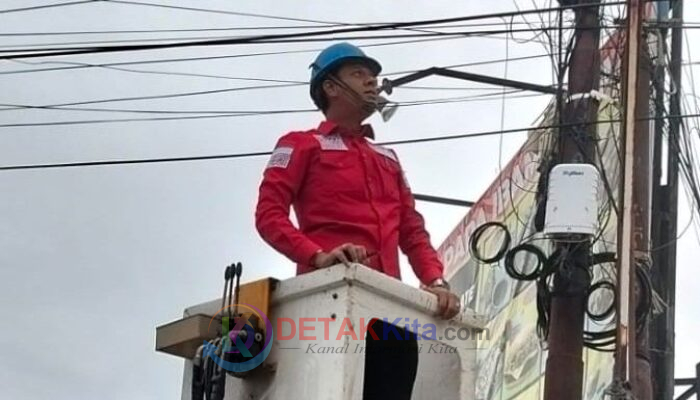 Ketua Komisi II DPRD Dumai Turun Tangan — Kabel Optik Semrawut Dipotong di Tempat: Provider Jangan Abaikan Keselamatan Warga!