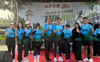 BRI Teluk Kuantan Dukung Penuh Fun Run Polres Kuansing — Semarakkan HUT Bhayangkara ke-80