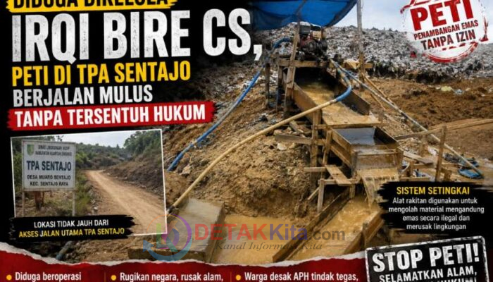 Diduga Dikelola Irqi Bire Cs — PETI di TPA Sentajo Berjalan Mulus Tanpa Tersentuh Hukum