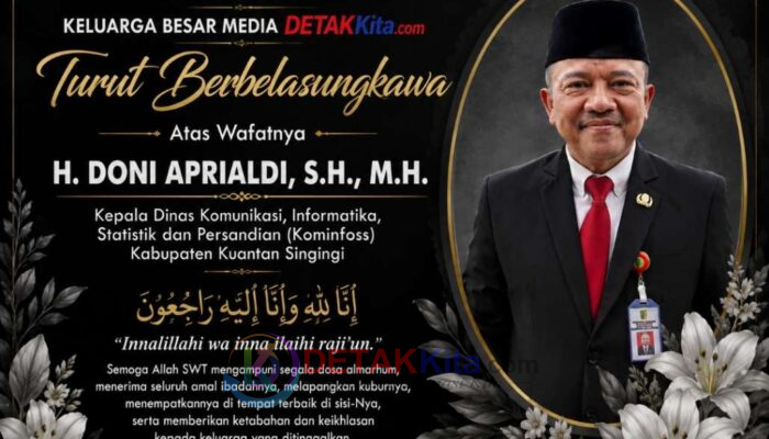 Kabar Duka — Kadis Kominfo Kuansing Doni Aprialdi Meninggal Dunia di Pekanbaru