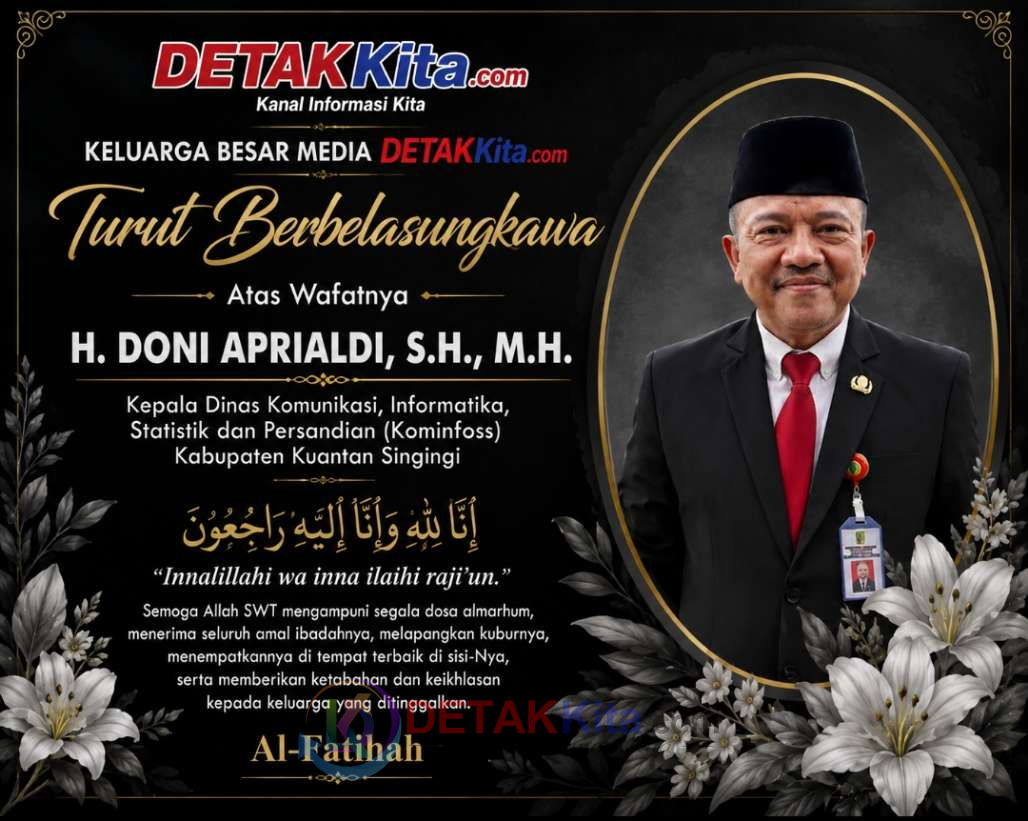 Kabar Duka — Kadis Kominfo Kuansing Doni Aprialdi Meninggal Dunia di Pekanbaru
