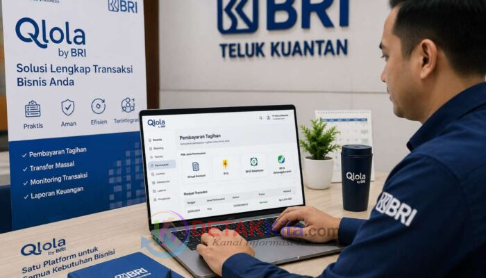 BRI Teluk Kuantan Dorong Perusahaan Beralih ke QLola — Bayar Tagihan Kini Lebih Cepat dan Praktis