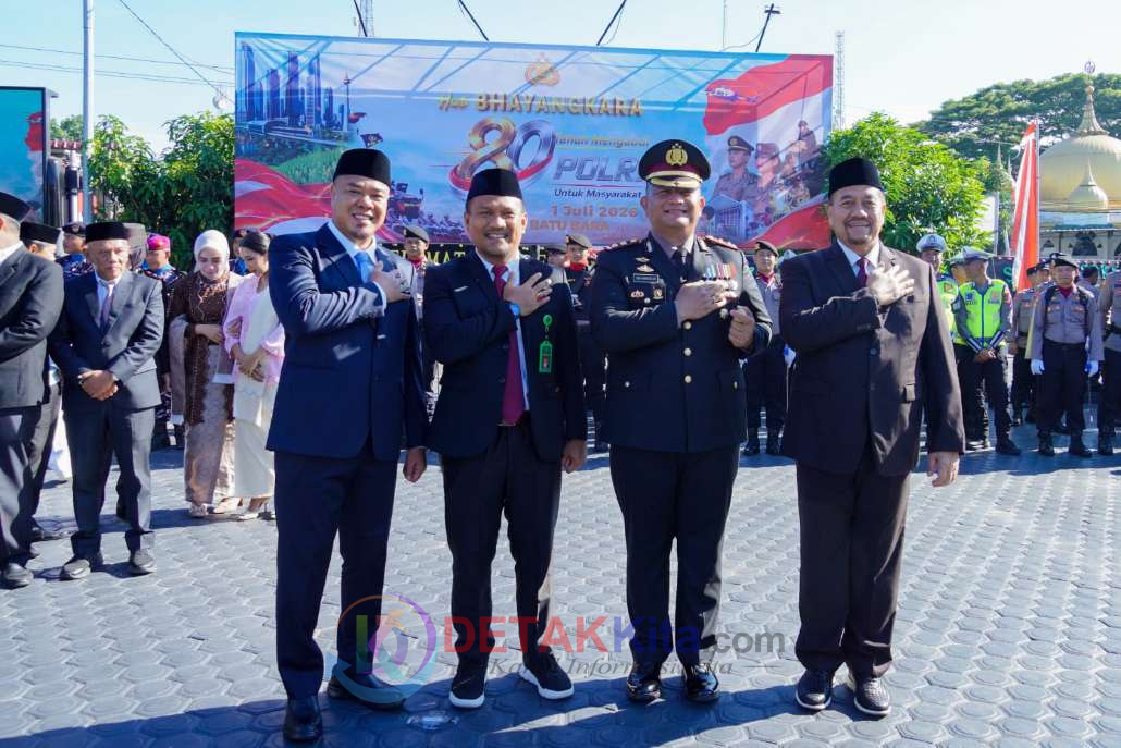 Hari Bhayangkara ke-80, Bupati Baharuddin Tegaskan Polri Harus Makin Profesional dan Dicintai Masyarakat