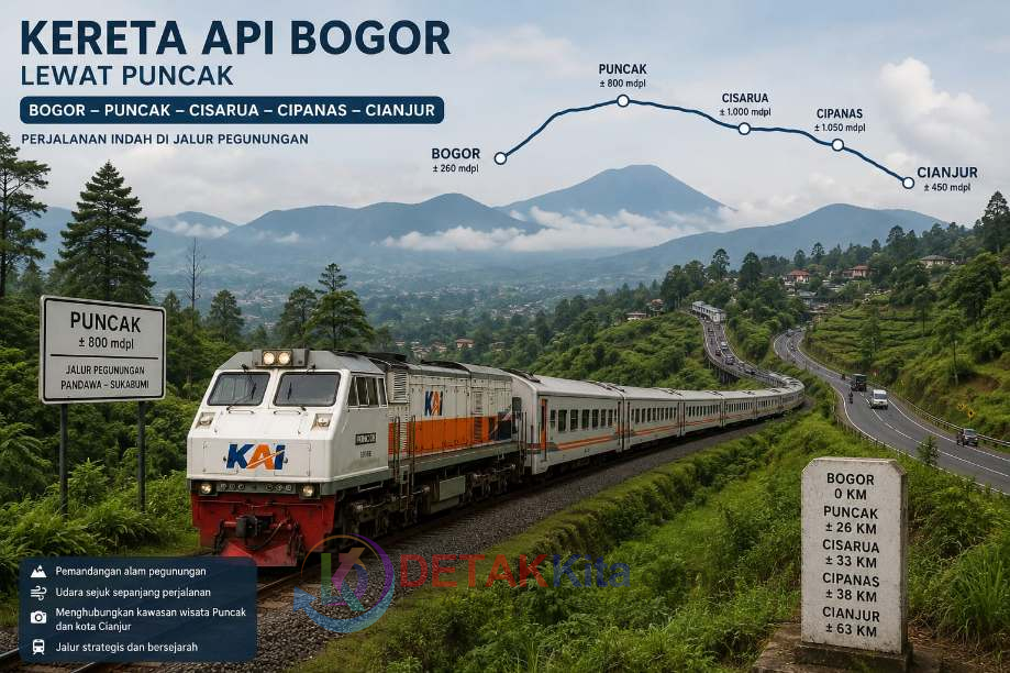 Prof Sutan Nasomal Desak Prabowo Bangun Jalur Kereta Api Bogor–Puncak–Cianjur, Dinilai Jadi Solusi Macet dan Dongkrak Ekonomi