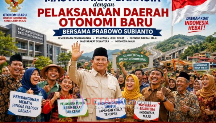 Prof Sutan Nasomal: Saatnya Prabowo Buka Keran DOB! Rakyat Sudah Terlalu Lama Menunggu Pemekaran Daerah