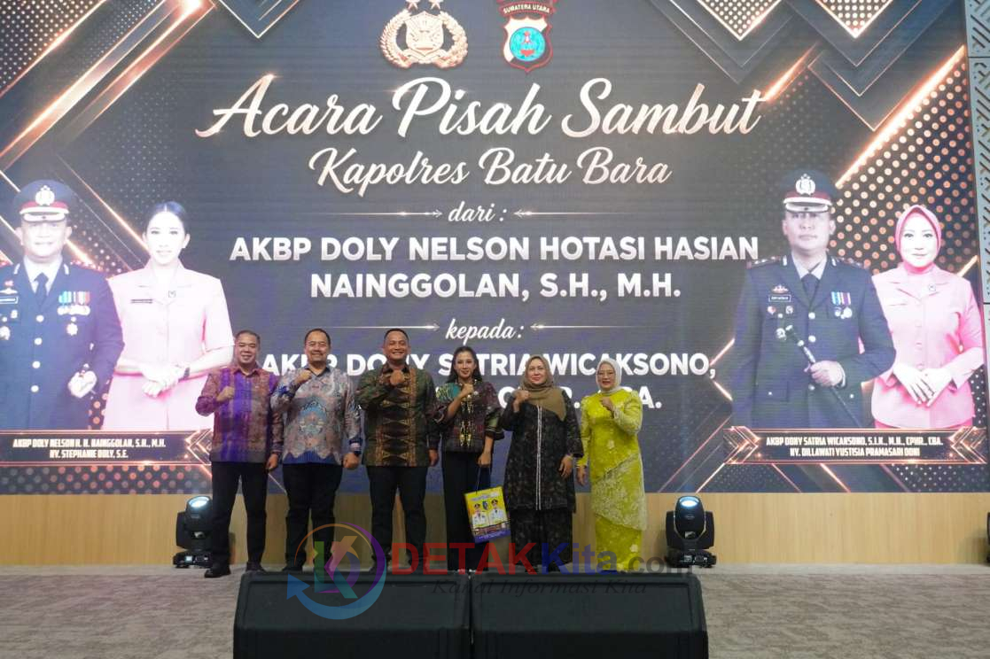 Bupati Baharuddin Lepas AKBP Doly — Sambut Kapolres Baru: Perkuat Sinergi Jaga Batu Bara