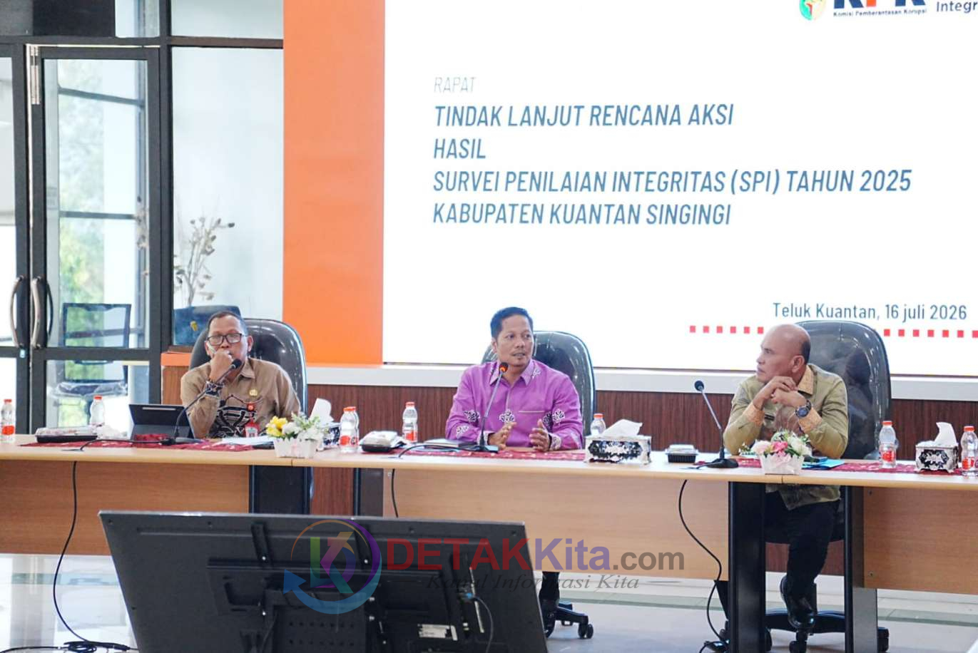 Nilai SPI Kuansing Masih Rendah! Muklisin ‘Semprot’ OPD: Benahi Sistem — Jangan Sampai Korupsi Dapat Celah