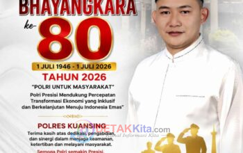 Selamat Hari Bhayangkara ke-80, Apresiasi Polres Kuansing — Jaga dan Terus Perkuat Kepercayaan Masyarakat