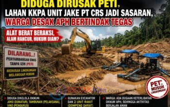 Diduga Dirusak PETI — Lahan KKPA Unit Jake PT CRS Jadi Sasaran — Warga Desak APH Bertindak Tegas