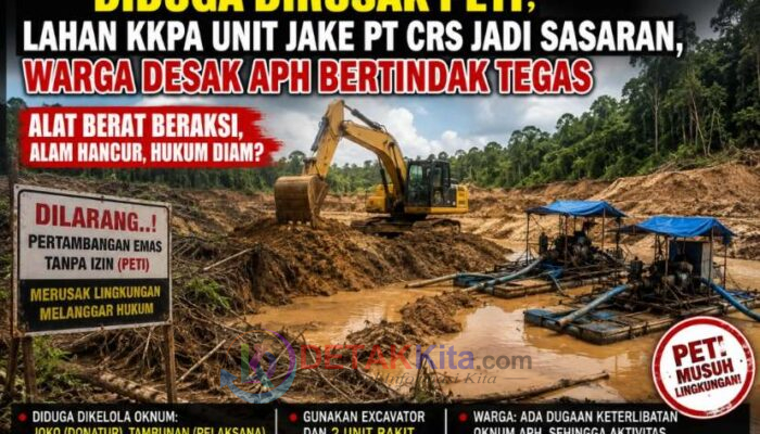 Diduga Dirusak PETI — Lahan KKPA Unit Jake PT CRS Jadi Sasaran — Warga Desak APH Bertindak Tegas