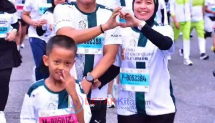 Riau Bhayangkara Run 2026 Pecahkan Antusiasme — Kapolsek Kuantan Hilir: Bukti Polisi Makin Dekat dengan Masyarakat