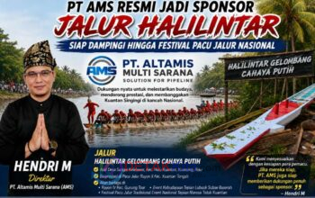 PT AMS Resmi Jadi Sponsor Jalur Halilintar — Siap Dampingi hingga Festival Pacu Jalur Nasional