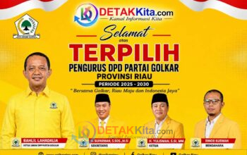 Duet Yulisman–Suparman Resmi Memimpin Golkar Riau — Peta Politik Bumi Lancang Kuning Berubah