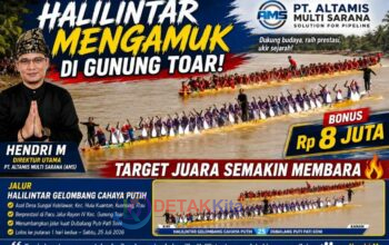 Halilintar Mengamuk di Gunung Toar! PT AMS Guyur Bonus Rp8 Juta — Target Juara Semakin Membara