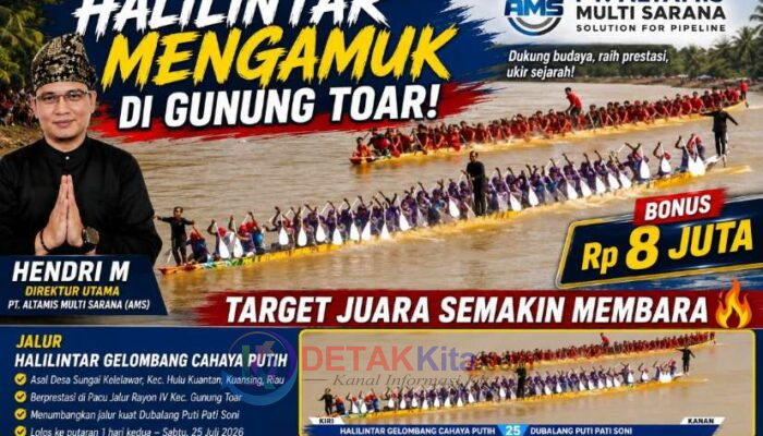 Halilintar Mengamuk di Gunung Toar! PT AMS Guyur Bonus Rp8 Juta — Target Juara Semakin Membara