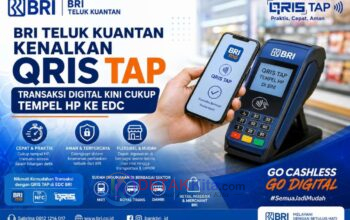 BRI Teluk Kuantan Kenalkan QRIS TAP — Transaksi Digital Kini Cukup Tempel HP ke EDC