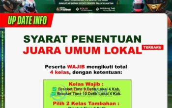 IMI Kuansing Umumkan Syarat Baru Juara Umum Lokal Drag Bike HUT Bhayangkara 2026 — Pembalap Wajib Ikuti 4 Kelas