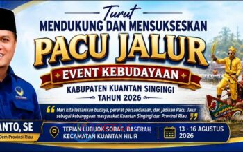 Yopi Arianto Pastikan Hadir di Pembukaan Festival Pacu Jalur Baserah 2026 — Muklisin Undang Langsung