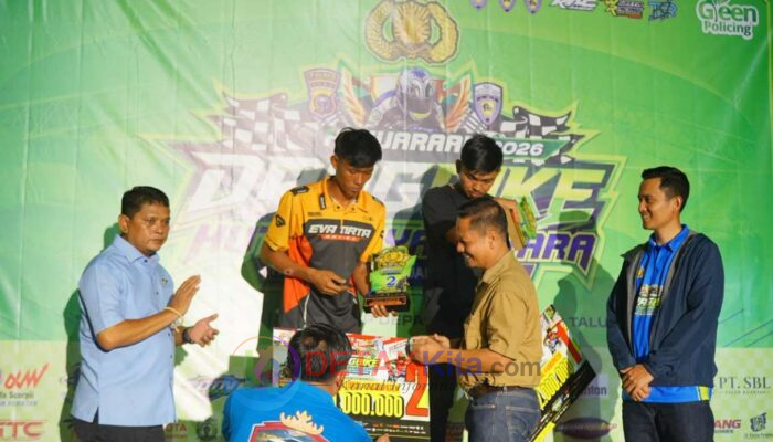 SSC Teluk Kuantan Bergemuruh! Drag Bike HUT Bhayangkara IMI Kuansing 2026 Pecah — Pembalap Se-Sumatera Tumpah
