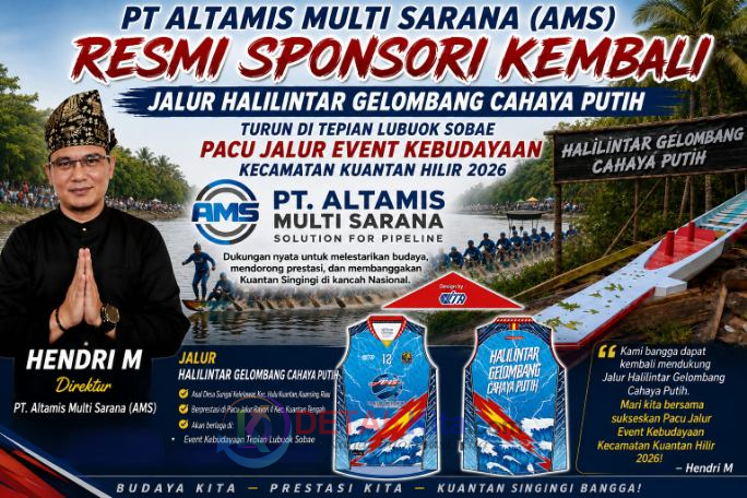 PT AMS Kembali Sponsori Jalur Halilintar — Hendri M: Kami Siap Antar Hingga Puncak Prestasi