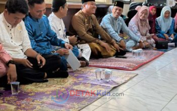 Yasinan Rutin Diskominfoss Kuansing Dihadiri Kakan Kemenag — Pembangunan Mushalla Mulai Dirancang