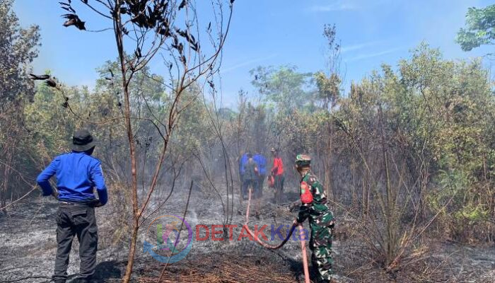 KHS Dikepung Api! Dua Kebakaran Terjadi Berdekatan — Rumah Warga dan Lahan Terbakar