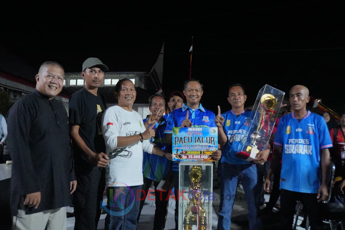 Alam Cahayo Tuah Nagoghi Juara Pacu Jalur Baserah 2026 — Final Sengit Lahirkan 14 Besar