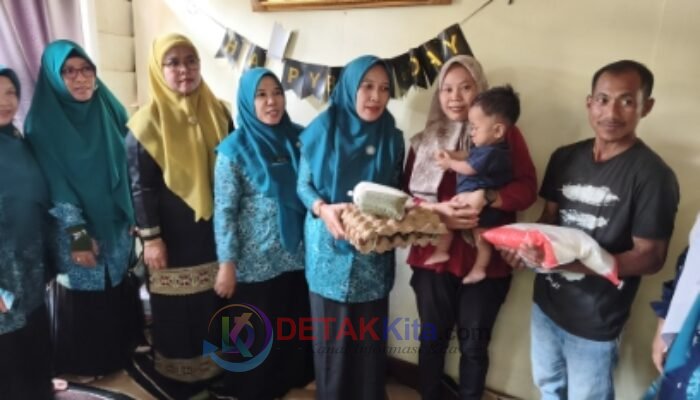TP PKK Kuansing Bergerak — Bantuan untuk Anak Stunting Disalurkan