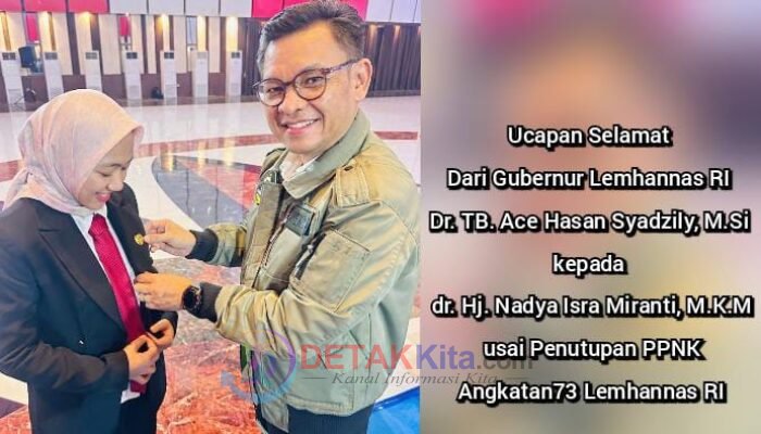 Usai PPNK Lemhannas — Dokter Nadya Siap Bawa Nilai Kebangsaan ke Dunia Kesehatan