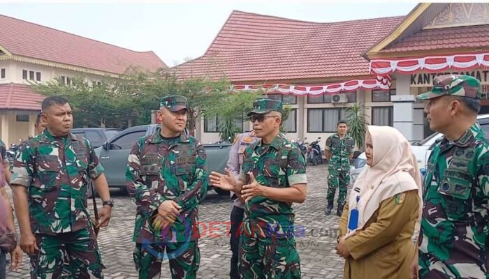 Mabes TNI Turun ke Hulu Kuantan — Warga Diingatkan Jangan Bakar Lahan