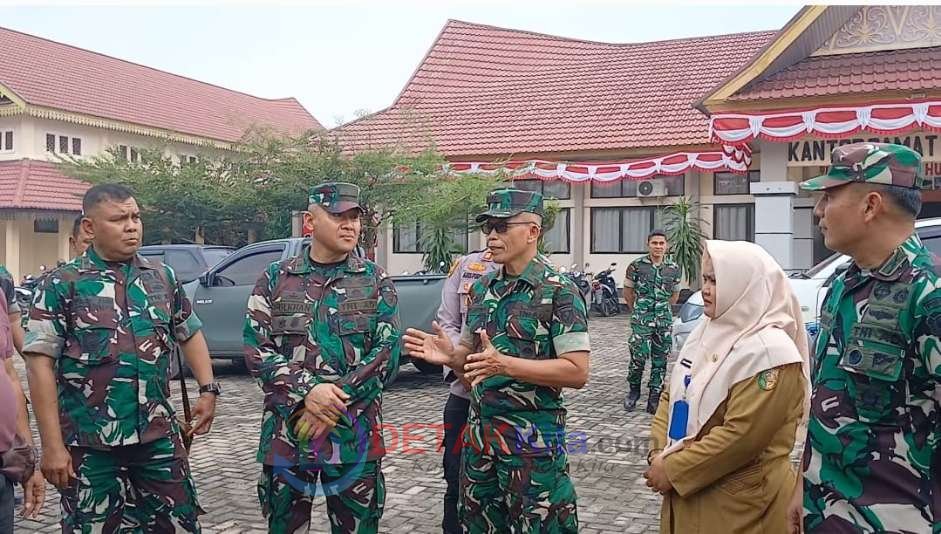 Mabes TNI Turun ke Hulu Kuantan — Warga Diingatkan Jangan Bakar Lahan