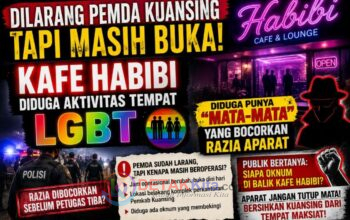 Dilarang Pemda Tapi Masih Buka! Kafe Remang-Remang Habibi Diduga LGBT Punya “Mata-Mata” yang Bocorkan Razia Aparat