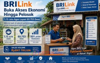BRILink Buka Akses Ekonomi Hingga Pelosok, 1,13 Juta Agen Layani 60.753 Desa