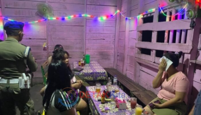 Geger Razia Pekat Kuansing! 7 Diduga Wanita Pramu Jasa Seksual Diamankan Satpol PP — Bir dan Soju Ikut Disita