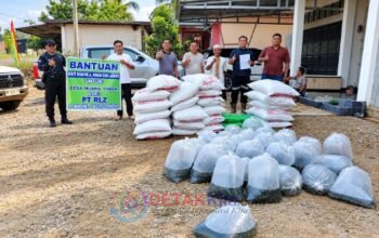 PT RLZ Perkuat Air Bersih dan Ekonomi Warga Pucuk Rantau
