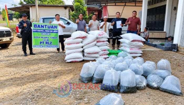 PT RLZ Perkuat Air Bersih dan Ekonomi Warga Pucuk Rantau