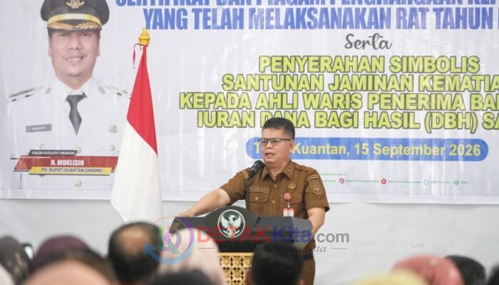 Hampir Rp2 Miliar Digelontorkan! Tapi 10 Ribu Pekerja Rentan Kuansing Masih Tanpa Perlindungan