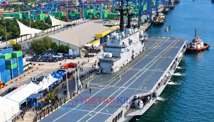 Kapal Induk Italia Jadi KRI Sriwijaya — Raksasa Laut 180 Meter Siap Perkuat TNI AL