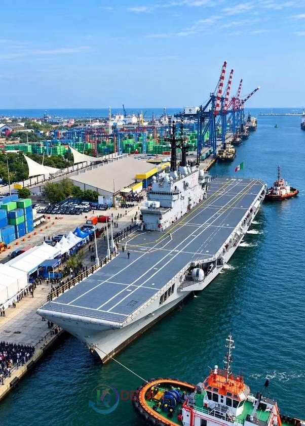 Kapal Induk Italia Jadi KRI Sriwijaya — Raksasa Laut 180 Meter Siap Perkuat TNI AL