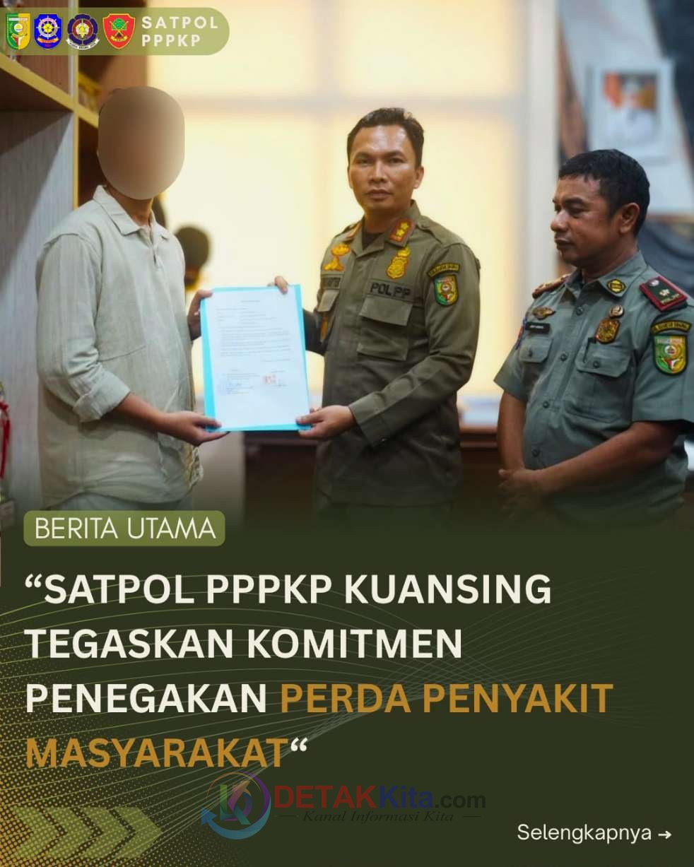 Operasi Pekat Digencarkan — Satpol PP Kuansing Tegas: Aktivitas Melanggar Perda Wajib Dihentikan!