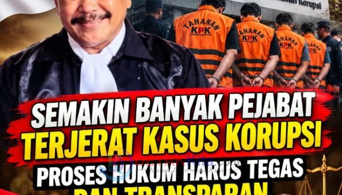 Banyak Pejabat Terjerat KPK — Prof Sutan Nasomal: Hukum Mulai “Tumbuh Taring” di Era Prabowo
