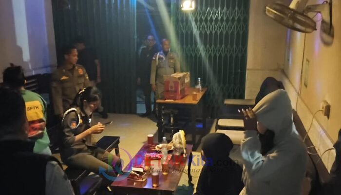 Razia Pekat Sentajo Raya Temukan LC di Bawah 17 Tahun dan Positif Sifilis — Satpol PP Kuansing Turun Tangan