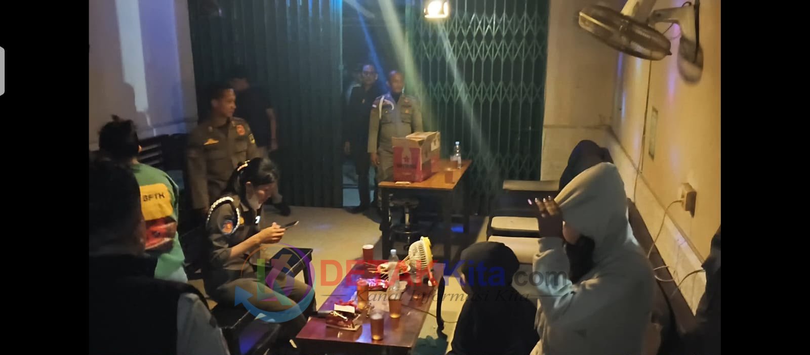 Razia Pekat Sentajo Raya Temukan LC di Bawah 17 Tahun dan Positif Sifilis — Satpol PP Kuansing Turun Tangan
