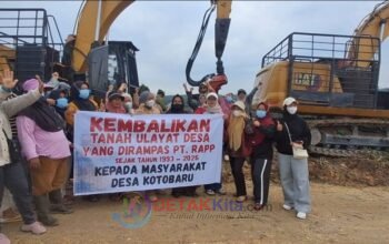 Ibu-Ibu Koto Baru Mengadu ke Presiden: “Tanah Ulayat Kami Bukan Sekadar Tanah”